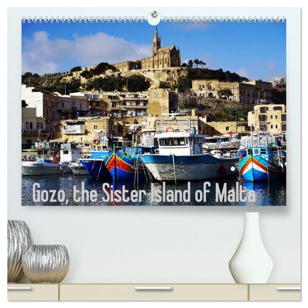 Gozo - Malta's little sister island (High Quality Premium Wall Calendar 2027 DIN A2 landscape)CALVENDO 12 Month Wall Calendar