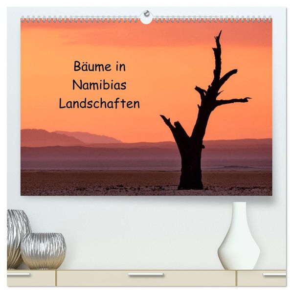 Bäume in Namibias Landschaften (hochwertiger Premium Wandkalender 2027 DIN A2 quer) Kunstdruck in Hochglanz