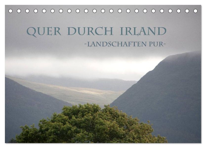 Quer durch Irland - Landschaften pur (Tischkalender 2027 DIN A5 quer) CALVENDO Monatskalender