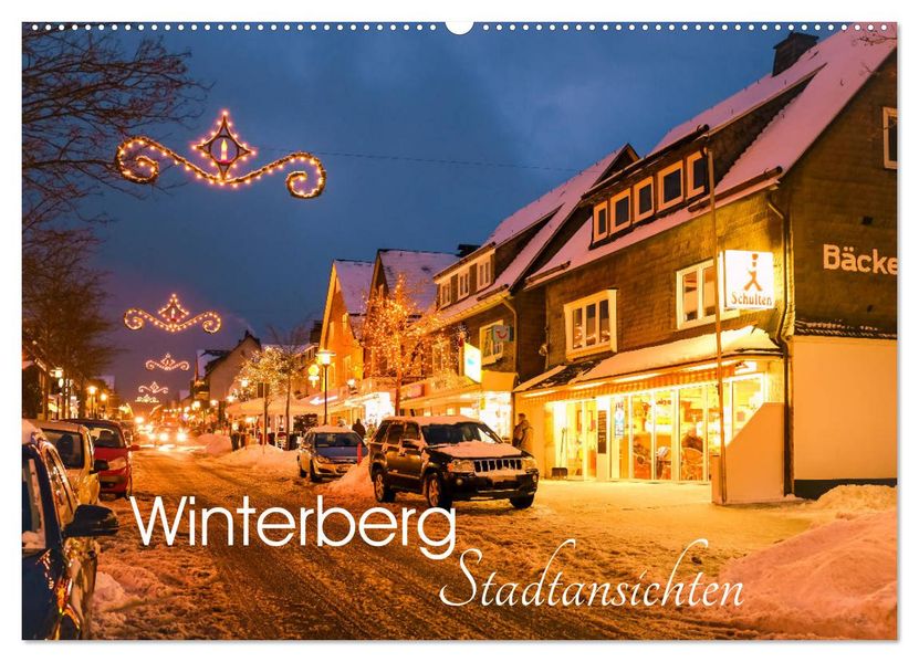 Winterberg - Stadtansichten (Wandkalender 2027 DIN A2 quer) CALVENDO Monatskalender