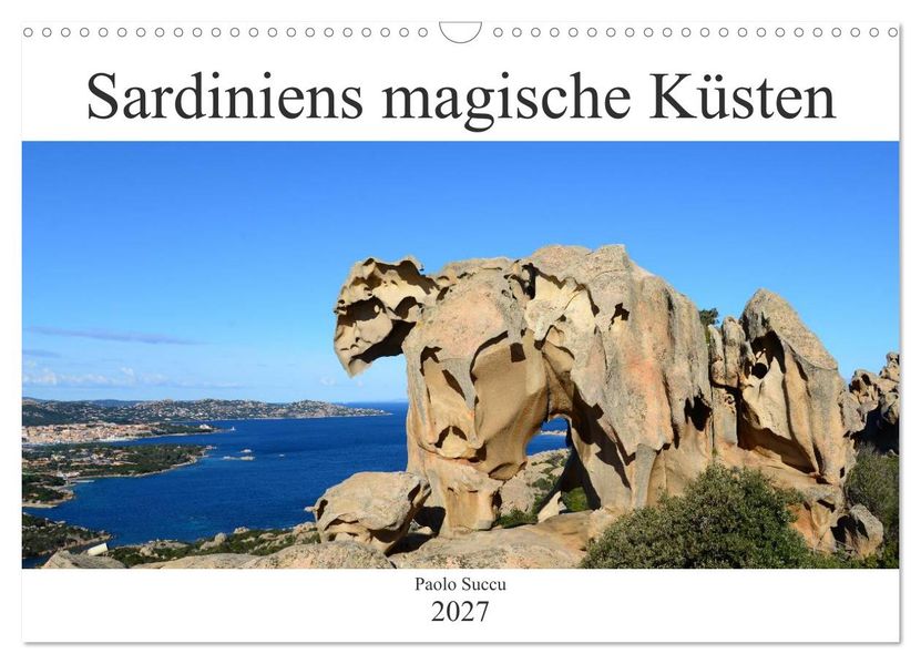 Sardiniens magische Küsten (Wandkalender 2027 DIN A3 quer) CALVENDO Monatskalender