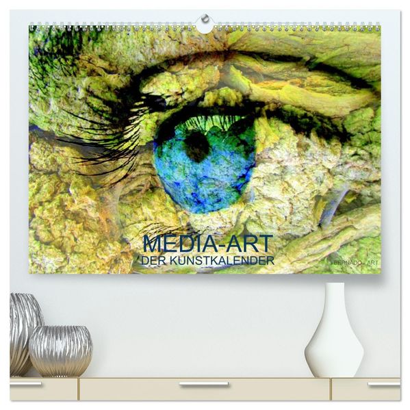 MEDIA-ART Der Kunstkalender (hochwertiger Premium Wandkalender 2027 DIN A2 quer) Kunstdruck in Hochglanz