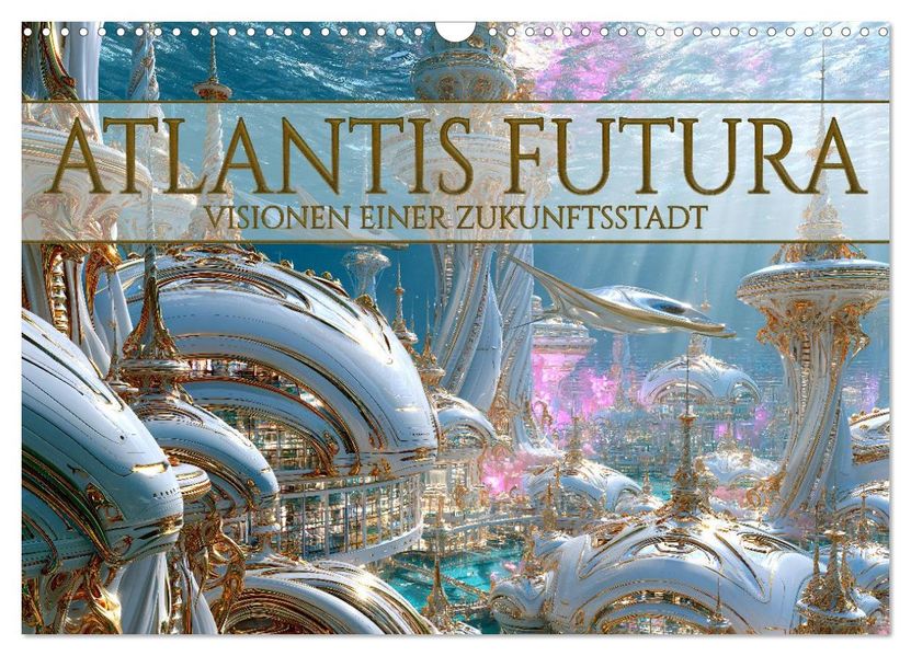 Atlantis Futura - Visionen einer Zukunftsstadt (Wandkalender 2027 DIN A3 quer) CALVENDO Monatskalender
