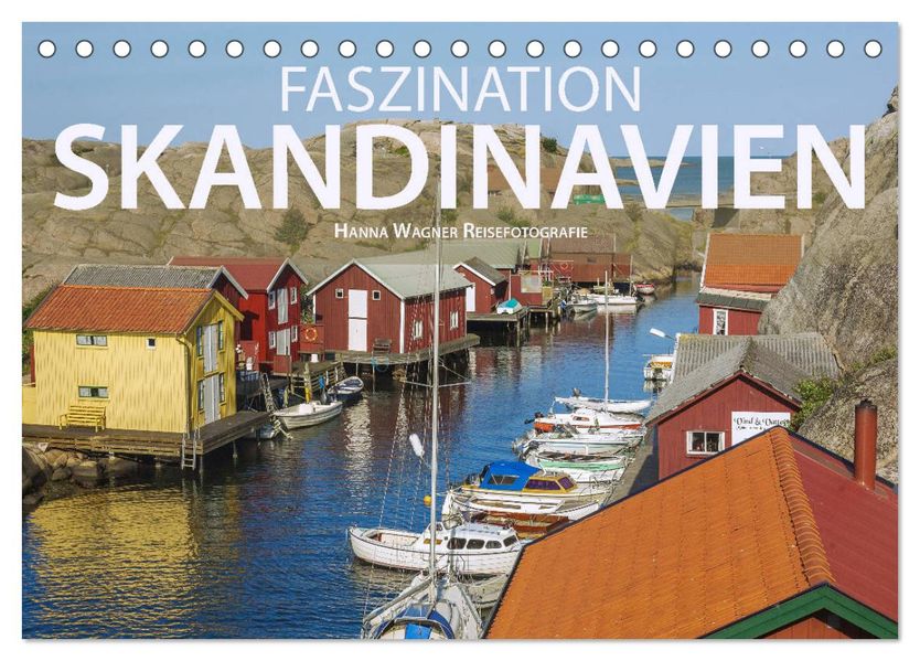 Faszination Skandinavien (Tischkalender 2027 DIN A5 quer) CALVENDO Monatskalender