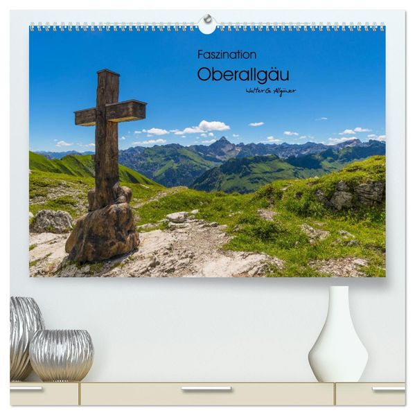 Faszination Oberallgäu (hochwertiger Premium Wandkalender 2027 DIN A2 quer) Kunstdruck in Hochglanz