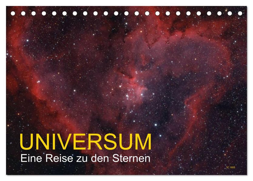 Universum - Eine Reise zu den Sternen (Tischkalender 2027 DIN A5 quer) CALVENDO Monatskalender