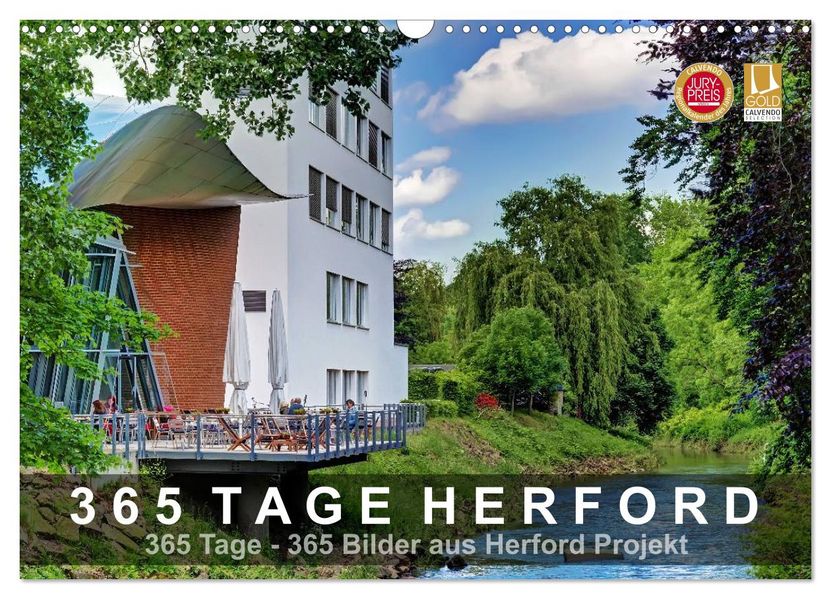 365 Tage Herford (Wandkalender 2027 DIN A3 quer) CALVENDO Monatskalender