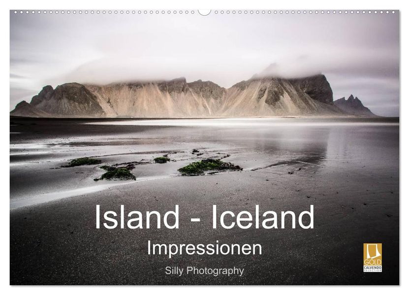 Island - Iceland Impressionen (Wandkalender 2027 DIN A2 quer) CALVENDO Monatskalender
