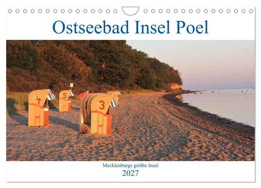 Ostseebad Insel Poel (Wandkalender 2027 DIN A4 quer) CALVENDO Monatskalender