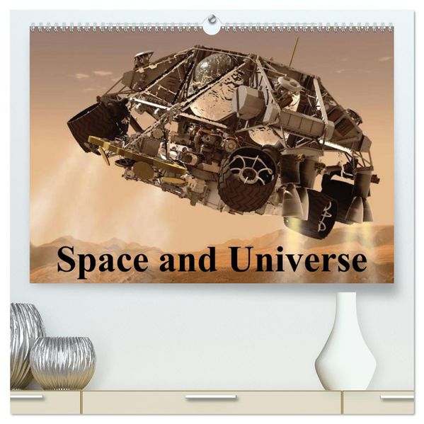 Space and Universe (High Quality Premium Wall Calendar 2027 DIN A2 landscape)CALVENDO 12 Month Wall Calendar