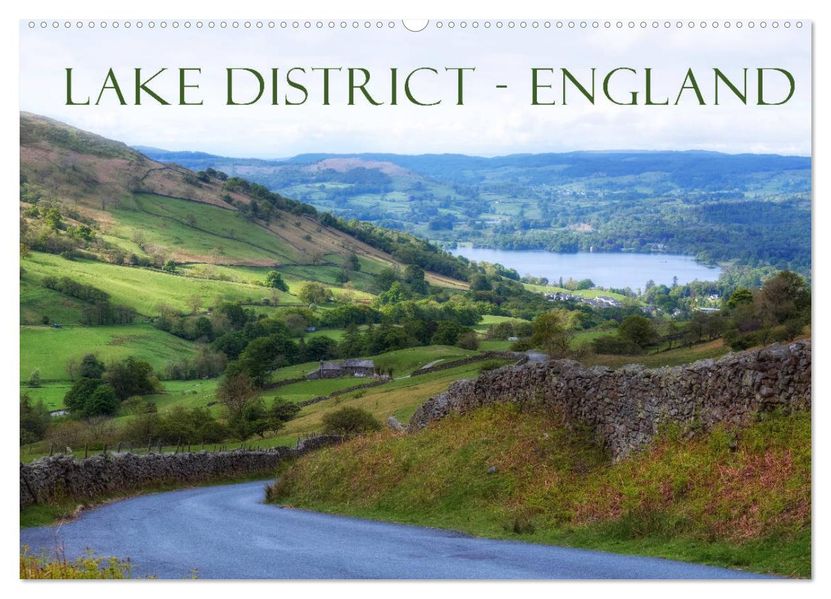 Lake District England (Wandkalender 2027 DIN A2 quer) CALVENDO Monatskalender