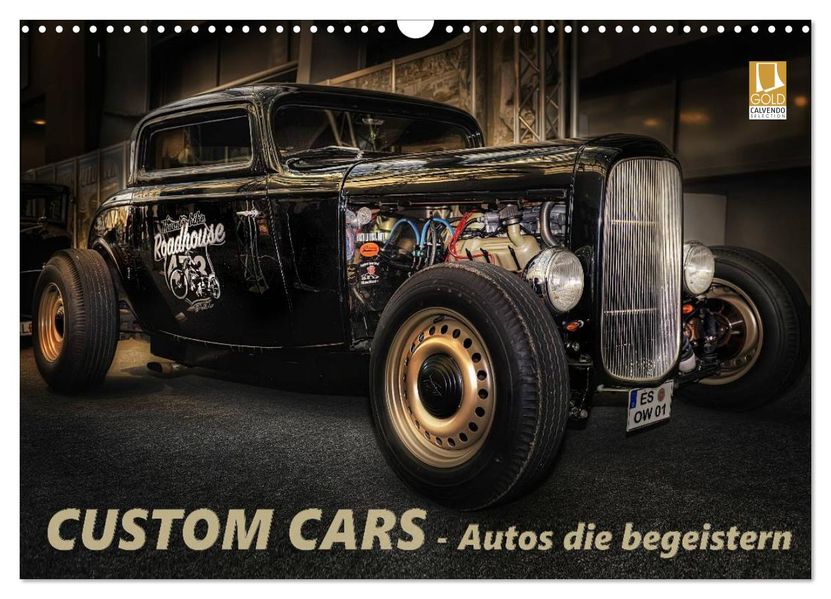 Custom Cars - Autos die begeistern (Wandkalender 2027 DIN A3 quer) CALVENDO Monatskalender