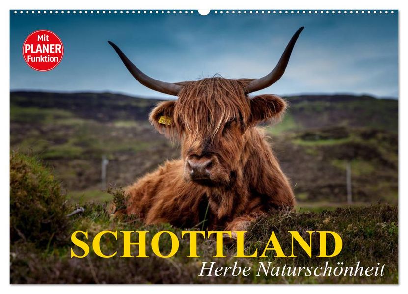 Schottland. Herbe Naturschönheit (Wandkalender 2027 DIN A2 quer) CALVENDO Monatskalender