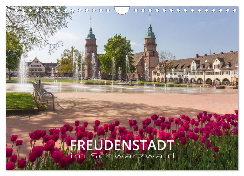 Freudenstadt im Schwarzwald - Wandkalender (Wandkalender 2027 DIN A4 quer) CALVENDO Monatskalender