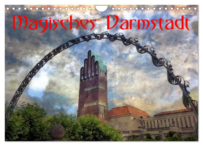 Magisches Darmstadt (Wandkalender 2027 DIN A4 quer) CALVENDO Monatskalender