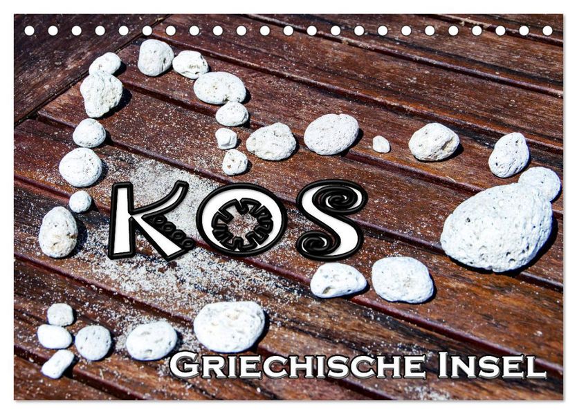 Griechische Insel Kos (Tischkalender 2027 DIN A5 quer) CALVENDO Monatskalender