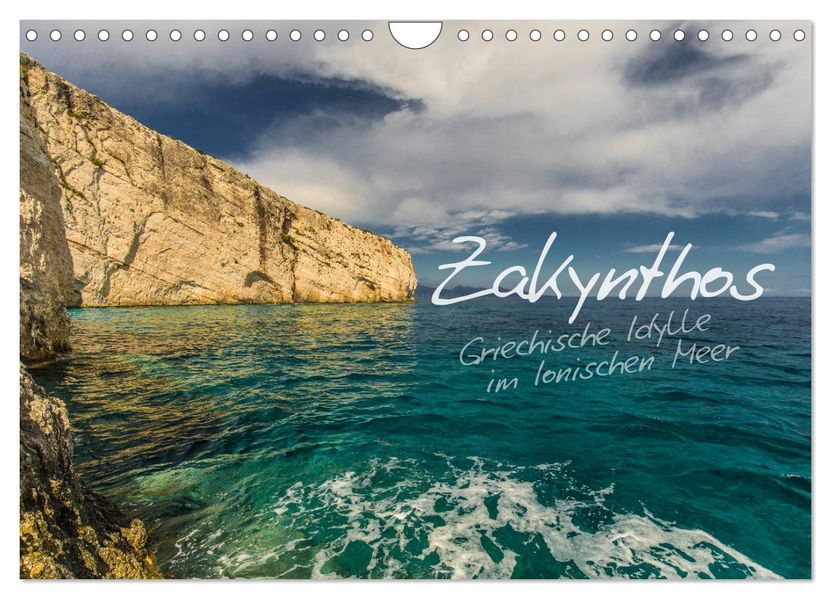 Zakynthos - Griechische Idylle im Ionischen Meer (Wandkalender 2027 DIN A4 quer) CALVENDO Monatskalender