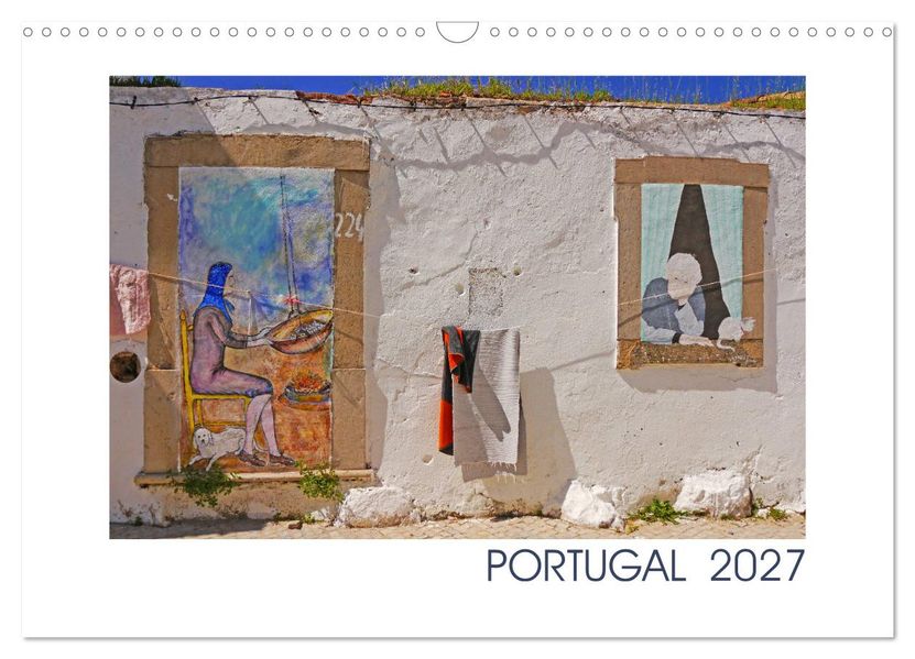 Portugal. Die Algarve zwischen Faro und Castro Marim (Wandkalender 2027 DIN A3 quer) CALVENDO Monatskalender