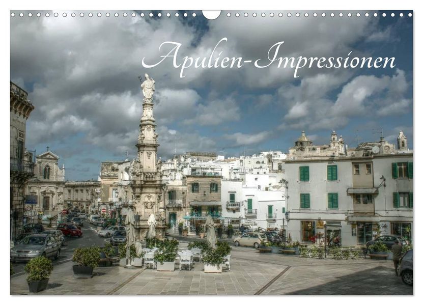 Apulien - Impressionen (Wandkalender 2027 DIN A3 quer) CALVENDO Monatskalender