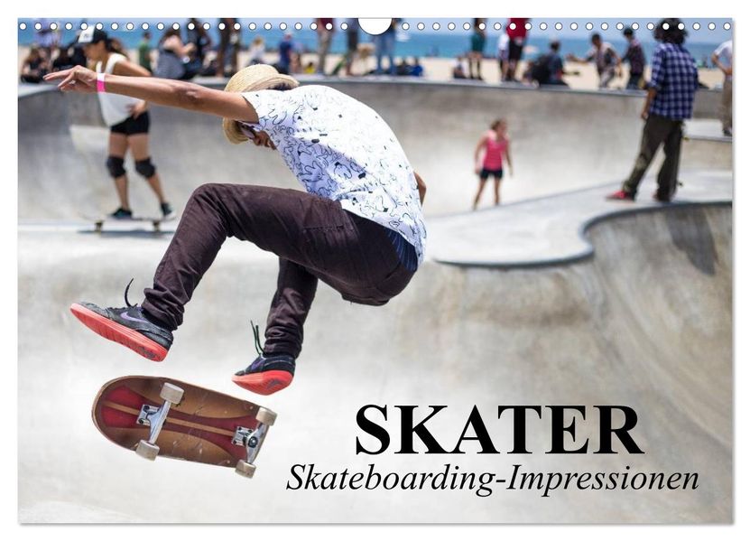 Skater. Skateboarding-Impressionen (Wandkalender 2027 DIN A3 quer) CALVENDO Monatskalender