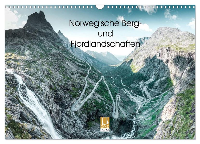 Norwegische Berg- und Fjordlandschaften (Wandkalender 2027 DIN A3 quer) CALVENDO Monatskalender