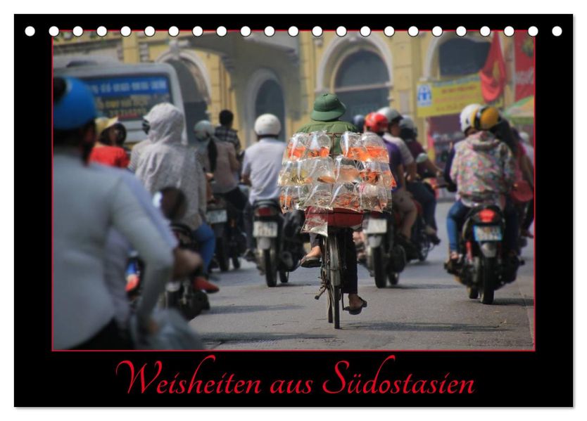 Faszination Südostasien (Tischkalender 2027 DIN A5 quer) CALVENDO Monatskalender