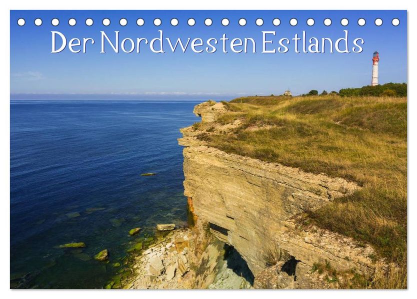 Der Nordwesten Estlands (Tischkalender 2027 DIN A5 quer) CALVENDO Monatskalender