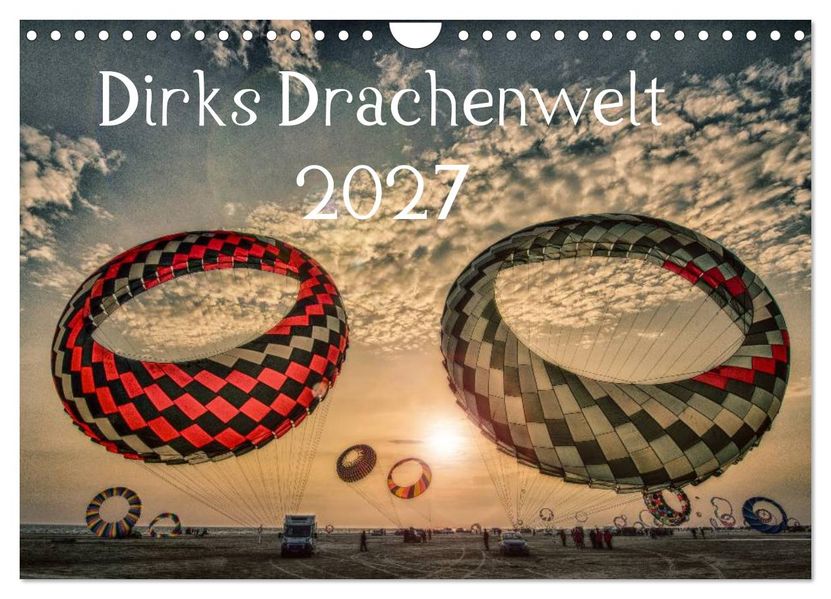 Dirks Drachenwelt (Wandkalender 2027 DIN A4 quer) CALVENDO Monatskalender