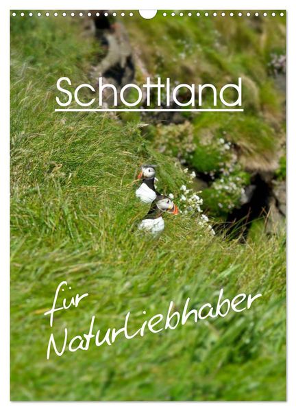 Schottland für Naturliebhaber (Wandkalender 2027 DIN A3 hoch) CALVENDO Monatskalender