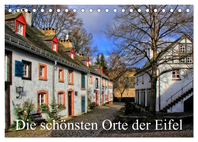 Die schönsten Orte der Eifel (Tischkalender 2027 DIN A5 quer) CALVENDO Monatskalender