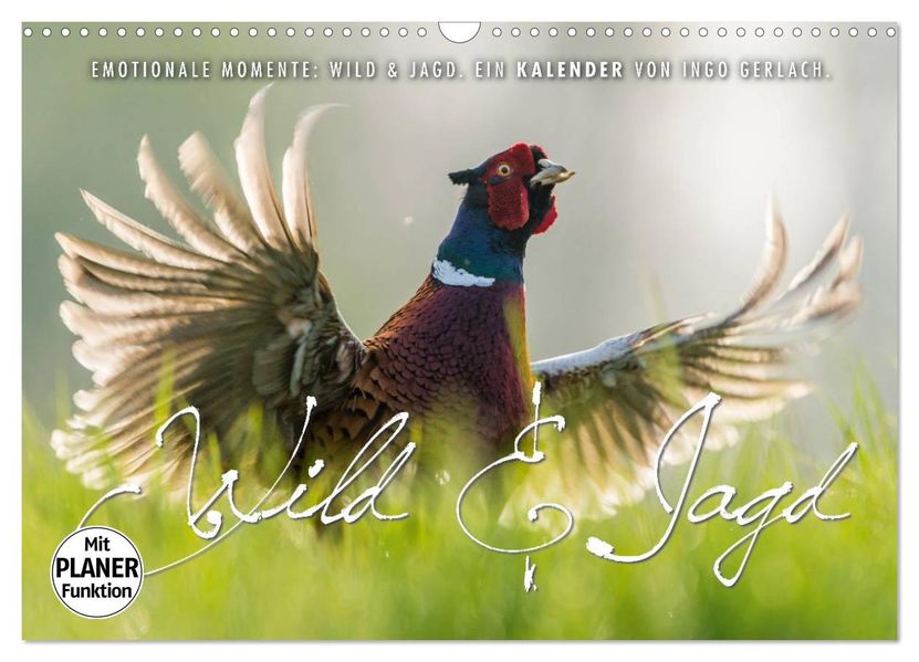Emotionale Momente: Wild und Jagd. (Wandkalender 2027 DIN A3 quer) CALVENDO Monatskalender
