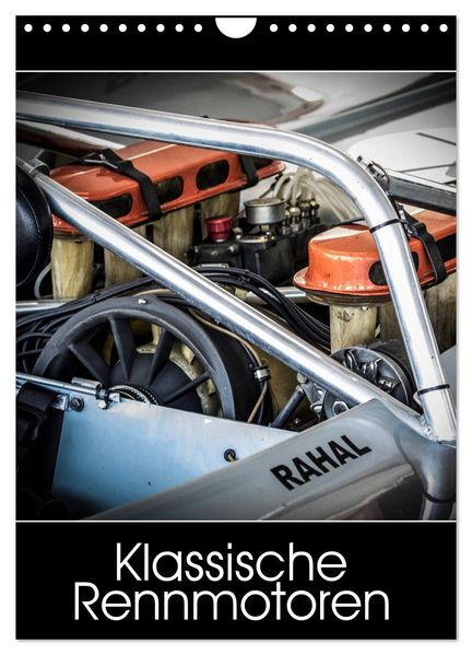 Klassische Rennmotoren (Wandkalender 2027 DIN A4 hoch) CALVENDO Monatskalender