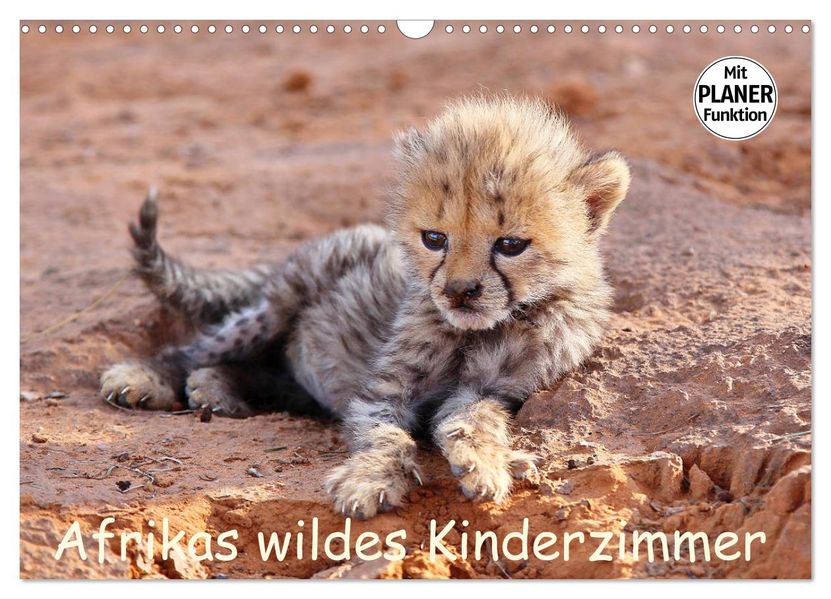 Afrikas wildes Kinderzimmer (Wandkalender 2027 DIN A3 quer) CALVENDO Monatskalender
