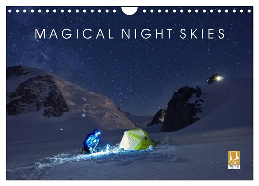 Magical Night Skies (Wall Calendar 2027 DIN A4 landscape) CALVENDO 12 Month Wall Calendar
