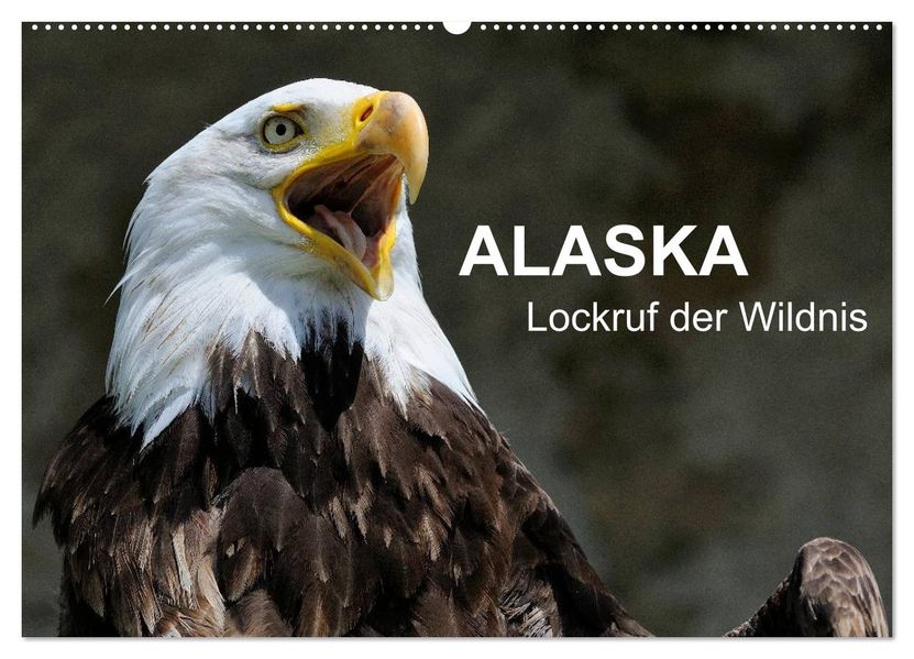 Alaska - Lockruf der Wildnis (Wandkalender 2027 DIN A2 quer) CALVENDO Monatskalender