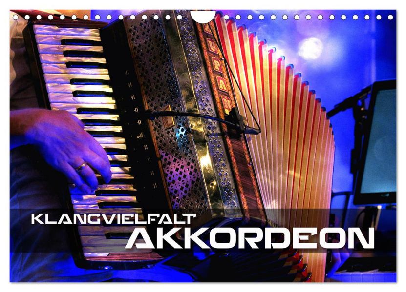 Klangvielfalt Akkordeon (Wandkalender 2027 DIN A4 quer) CALVENDO Monatskalender