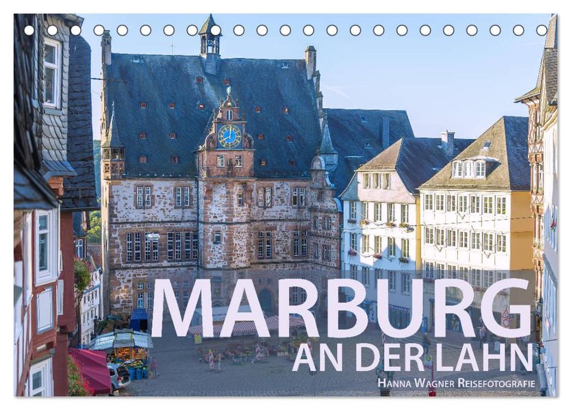 Marburg an der Lahn (Tischkalender 2027 DIN A5 quer) CALVENDO Monatskalender