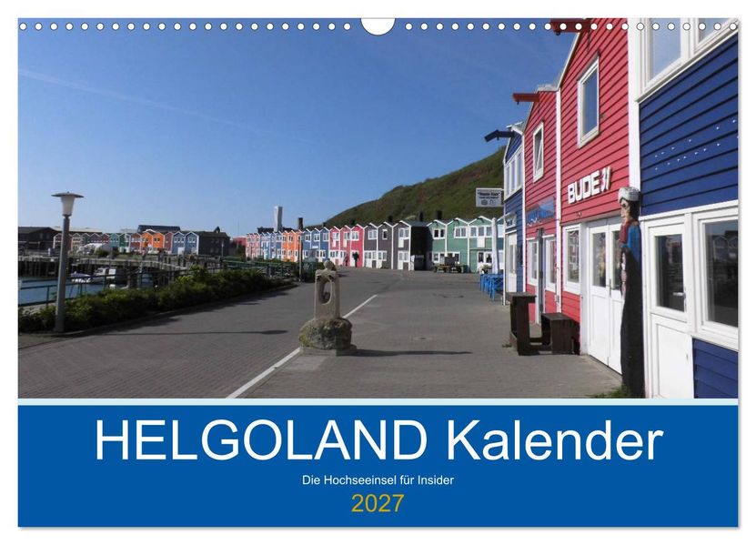 Helgoland Kalender (Wandkalender 2027 DIN A3 quer) CALVENDO Monatskalender