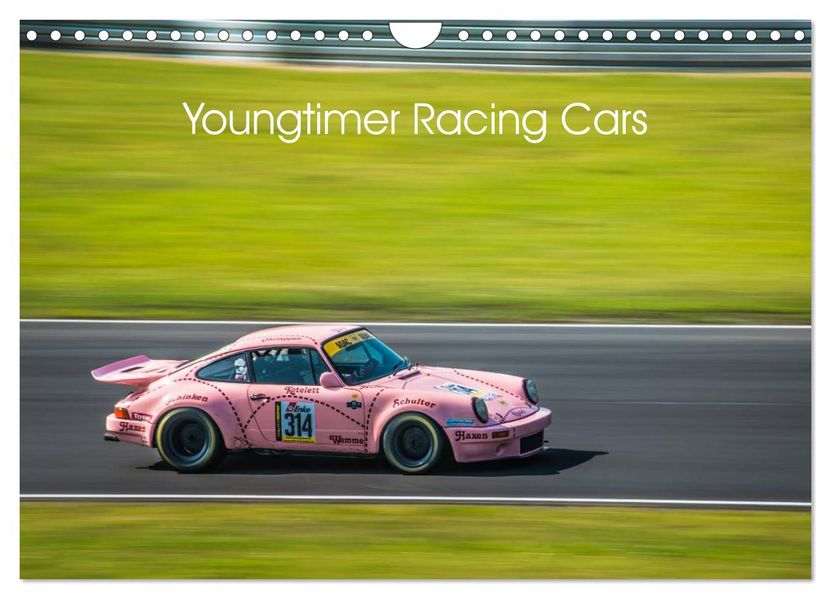 Youngtimer Racing Cars (Wandkalender 2027 DIN A4 quer) CALVENDO Monatskalender