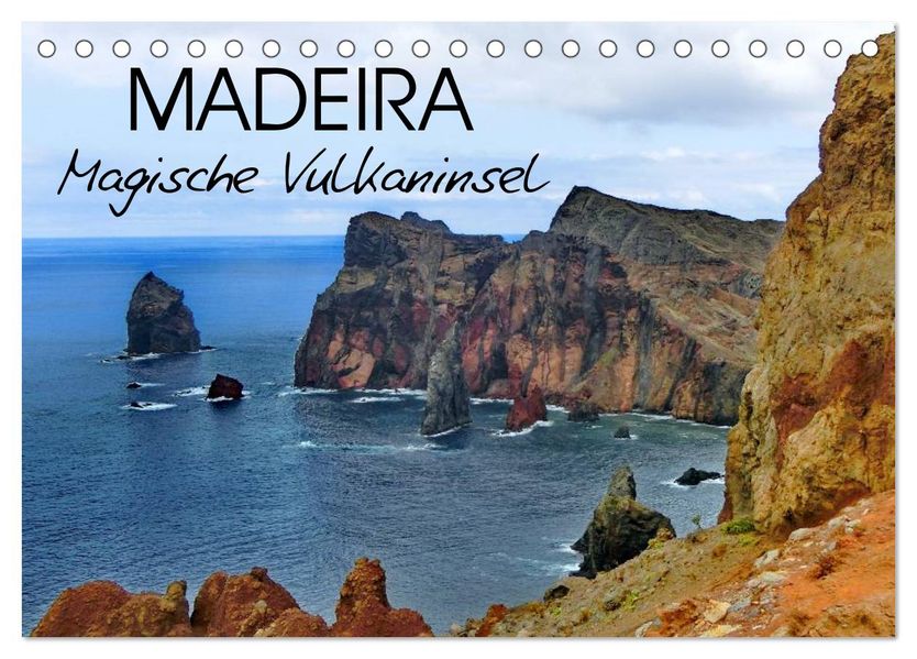 Madeira Magische Vulkaninsel (Tischkalender 2027 DIN A5 quer) CALVENDO Monatskalender