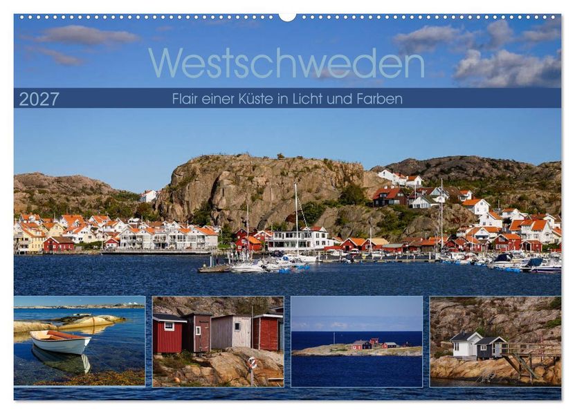 Westschweden - Flair einer Küste in Licht und Farben (Wandkalender 2027 DIN A2 quer) CALVENDO Monatskalender