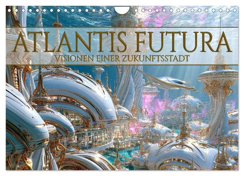 Atlantis Futura - Visionen einer Zukunftsstadt (Wandkalender 2027 DIN A4 quer) CALVENDO Monatskalender