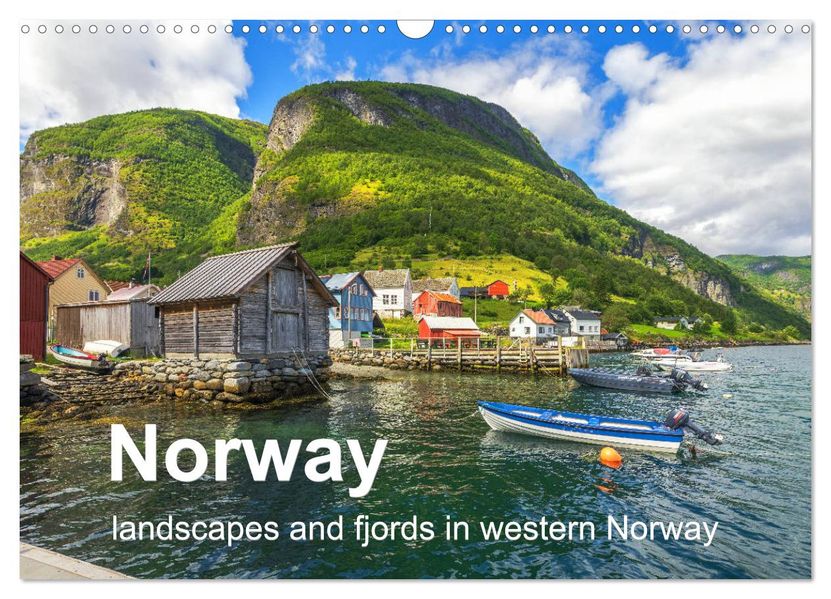 Norway - landscapes and fjords in western Norway (Wall Calendar 2027 DIN A3 landscape) CALVENDO 12 Month Wall Calendar