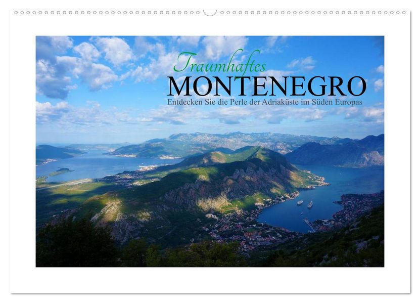Traumhaftes Montenegro - Entdecken Sie die Perle der Adria im Süden Europas (Wandkalender 2027 DIN A2 quer) CALVENDO Monatskalender