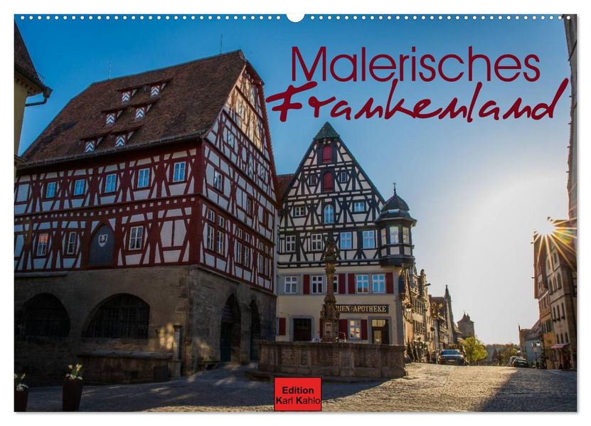 Malerisches Frankenland (Wandkalender 2027 DIN A2 quer) CALVENDO Monatskalender