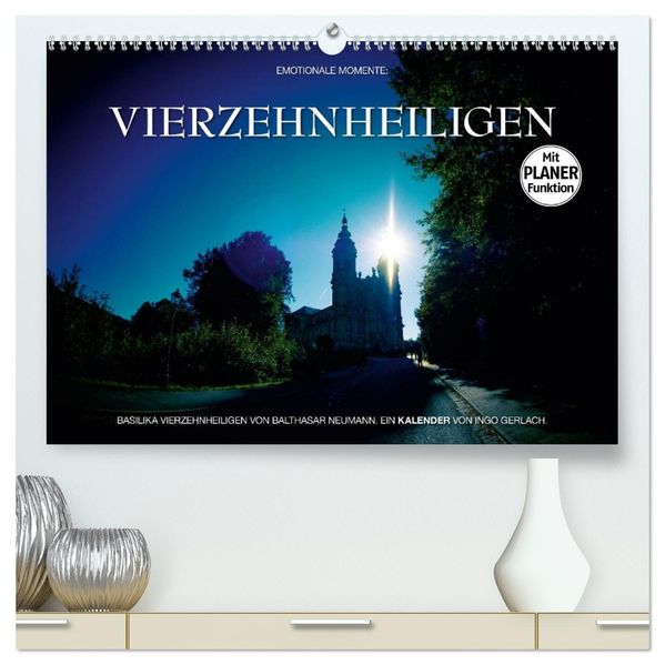 Vierzehnheiligen (hochwertiger Premium Wandkalender 2027 DIN A2 quer) Kunstdruck in Hochglanz