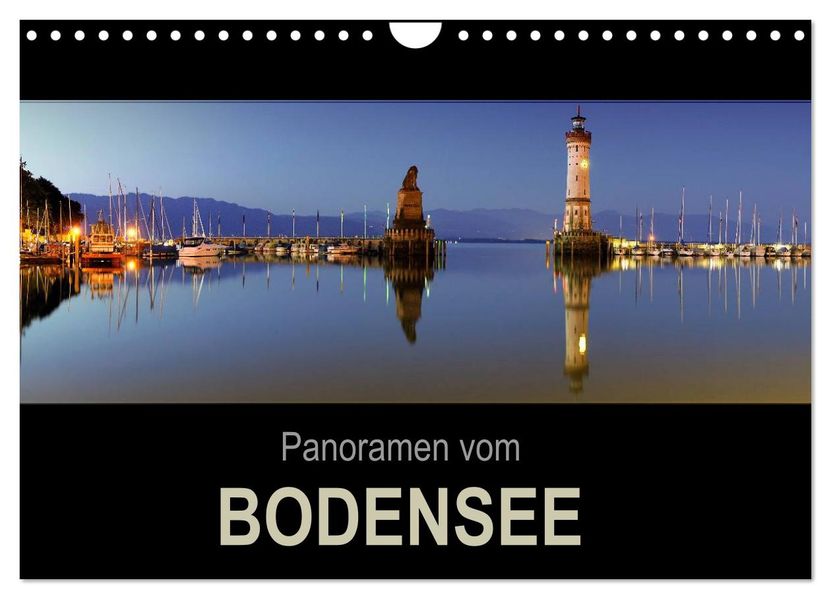 Panoramen vom Bodensee (Wandkalender 2027 DIN A4 quer) CALVENDO Monatskalender