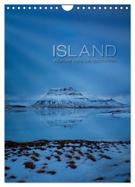 Island - Wundervolle Landschaften (Wandkalender 2027 DIN A4 hoch) CALVENDO Monatskalender