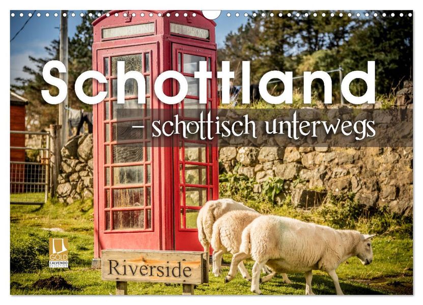Schottland - schottisch unterwegs (Wandkalender 2027 DIN A3 quer) CALVENDO Monatskalender