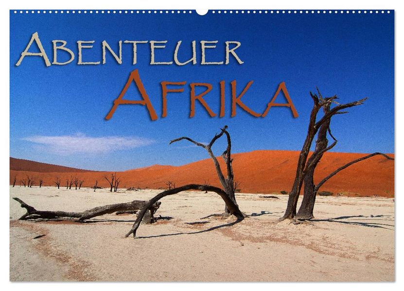 Abenteuer Afrika (Wandkalender 2027 DIN A2 quer) CALVENDO Monatskalender